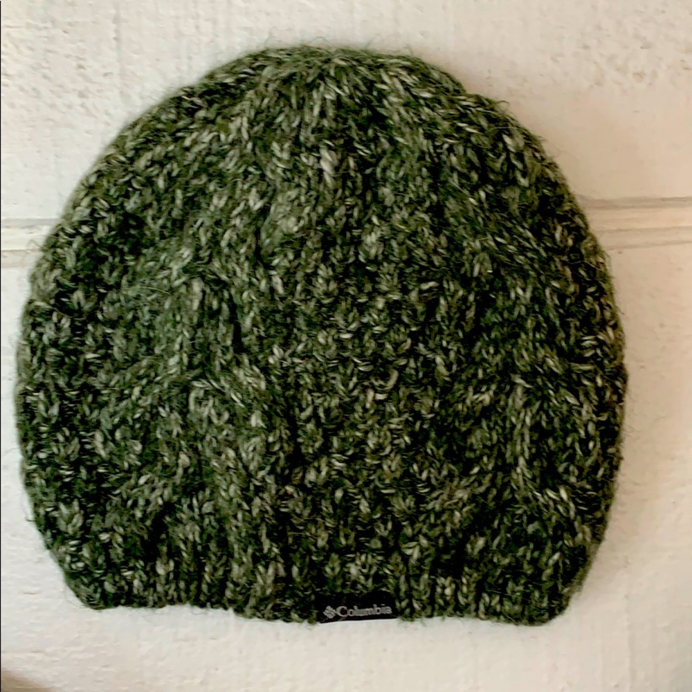 Columbia olive beanie
